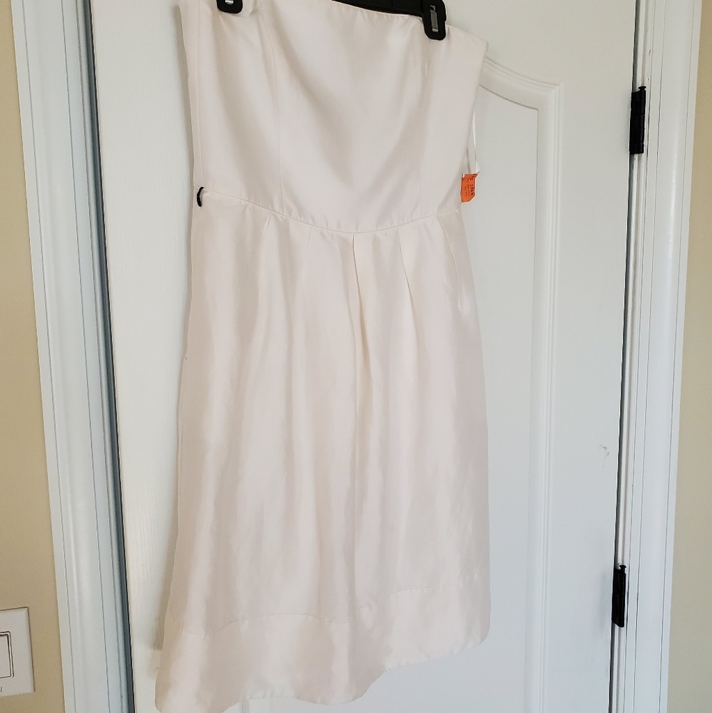 White House Black Market strapless dress